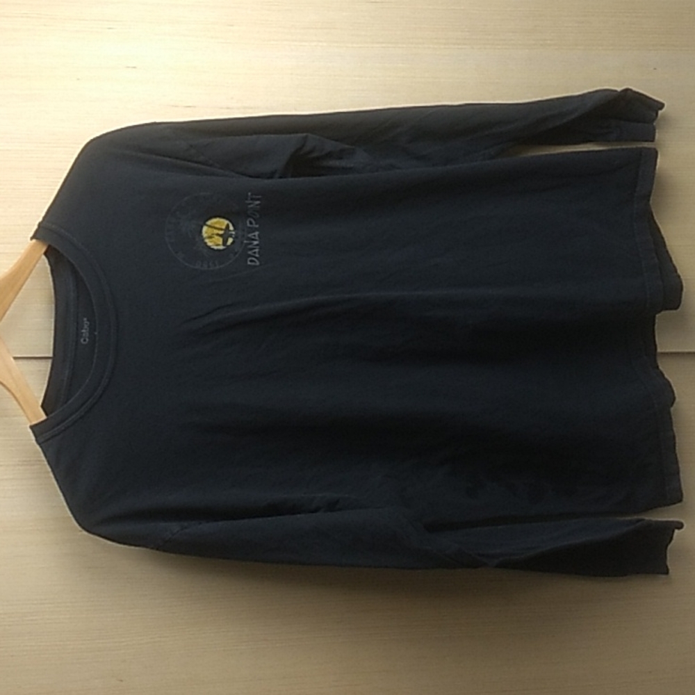 Cabo long sleeve Men's shirt in black from Dana Point size large
